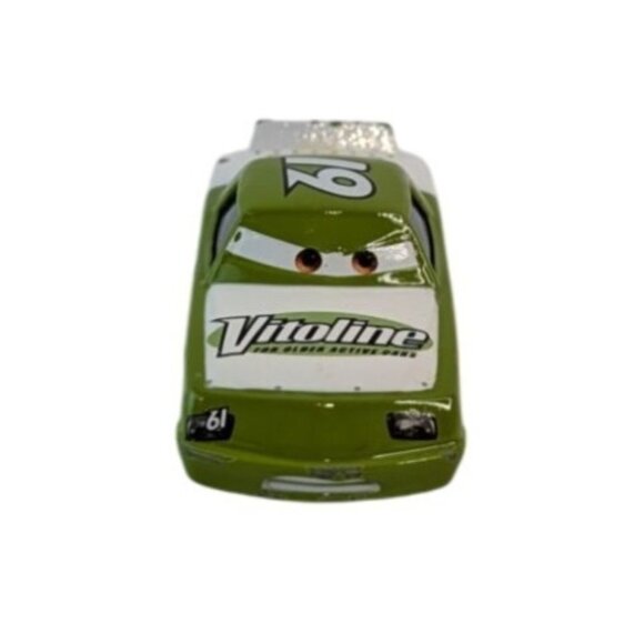 Disney Pixar Cars Diecast Vitoline #61 James Cleanair & Pit Crew Pitty Green - Picture 5 of 13